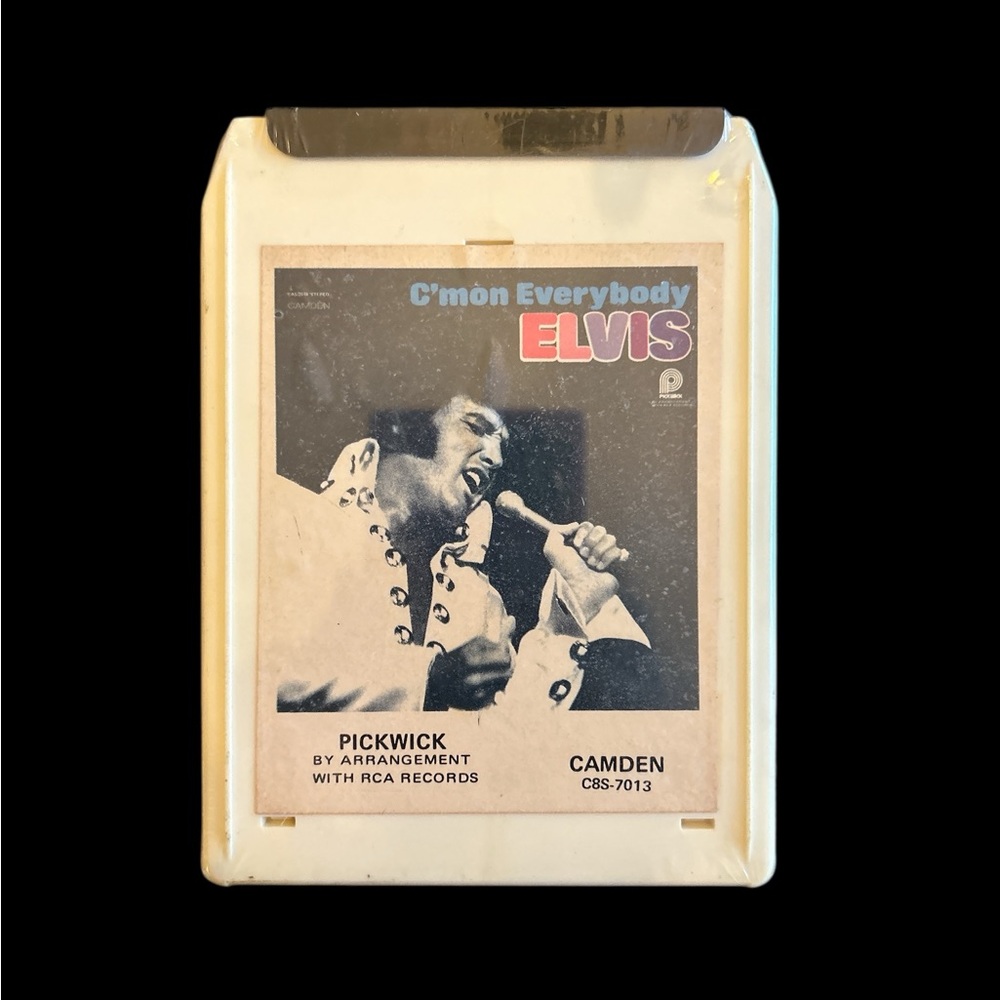 Vintage Elvis Presley 'C'mon Everybody' 8-Track Tape NWT